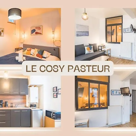 Ferienwohnung Le Cosy Pasteur 5 Min Hypercentre Parking Public Gratuit A Proximite Troyes Exterior foto