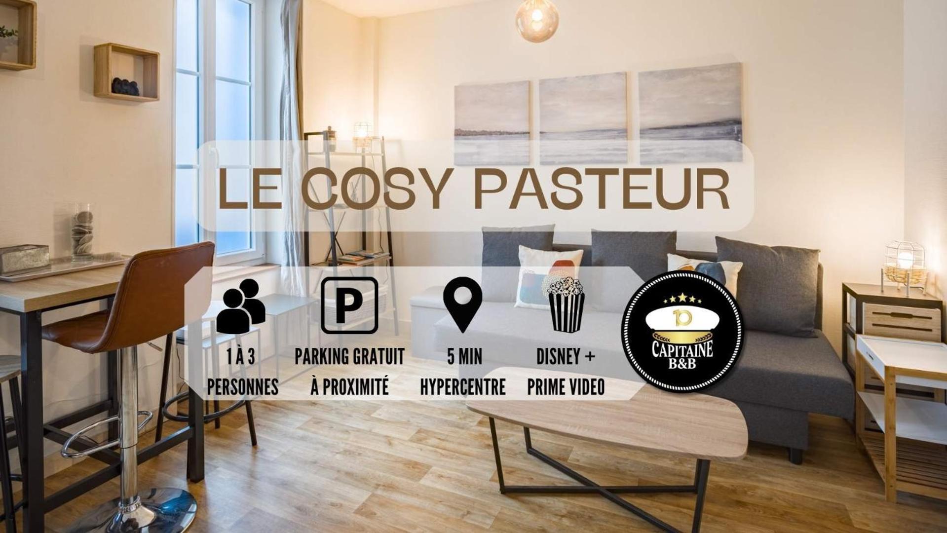 Apartment Le Cosy Pasteur 5 Min Hypercentre Parking Public Gratuit A Proximite Troyes